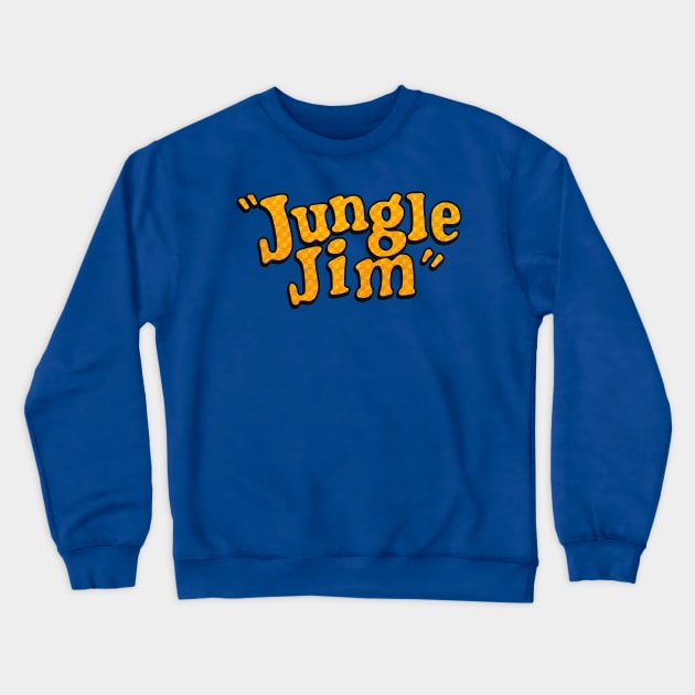 Jungle Jim - Retro 70s Car Drag Racer Crewneck Sweatshirt by darklordpug